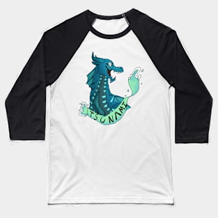 Wings of Fire Sticker Tsunami Baseball T-Shirt